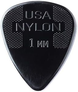 JIM DUNLOP 44P1.0 Nylon Standard, Black, 1.0mm, 12/Player's Pack