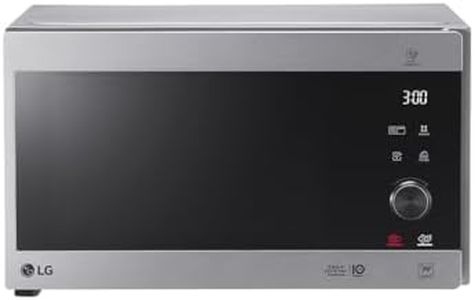 LG Electronics MH 6565 CPS Mikrowelle / 47.6 cm/akustisches Signal bei Programmende/edelstahl