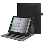 Fintie Case for iPad 4th Generation/iPad 3rd Gen (2012 Model), iPad 2 (2011 Model) 9.7 inch Tablet - [Corner Protection] Multi-Angle Viewing Smart Cover w/Pocket Auto Sleep/Wake, Black