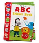 My First ABC Sticker Book: Exciting Sticker Book With 100 Stickers