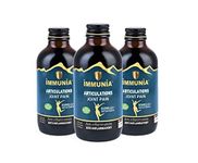 Immunia Joint Pain - Natural Anti-inflammatory - For Muscle and Joint Pain. Made from POLYPHENOLS extracted from antioxidant fruits and Boswellia Serrata - No Sugar added. Made in Canada. 3 bottles