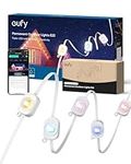 eufy Permanent Outdoor Lights E22, 150ft with 90 Triple-LED Lights, Smart RGBWW, Daily and Holiday, Up to IP67 Waterproof, AI Lighting Themes for Halloween, Christmas, Links with Cameras, White