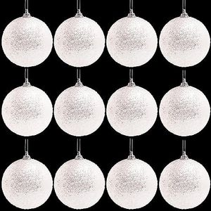 Toyland® Paquete de Bolas de árbol de Navidad Brillantes de 16 a 9 cm: Adornos navideños Tradicionales