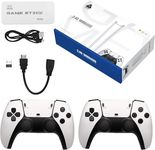KYLEN Wireless Video Games for Tv Gaming, Retro Gaming Console with Game Stick 1080p HD Game Stick, Plug & Play TV Video Game Set for 2 Player with 10 Emulators 24000+ Games 2.4G Wireless