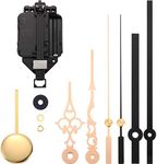 Hicarer Quartz Pendulum Clock Movement DIY Movement Kits with 2 Pairs Hands and Pendulum