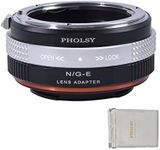 PHOLSY Lens Mount Adapter for Nikko