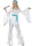 Smiffys Super Trooper Women's Costume, White, M - UK Size 12-14