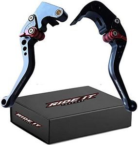 RIDE IT Short Brake Clutch Levers for CBR600RR 2007-2022,CBR1000RR 2008-2021,CB1000R/Neo Sport Cafe 2018-2021-Black Shorty Motorcycle Levers