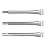 Denmay 36.3 cm Dual Tube Burner Stainless Steel 18629 for Broil King Signet, Sovereign Series, Regal S490 Gas Grill, Burner Pipes Replacement Parts Pack of 3