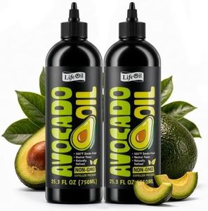 LifeOiL 100% Avocado Oil, Pure, Expeller-Pressed, Non-GMO 25.3 fl oz 2-Pack
