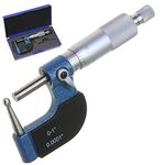 Anytime Tools Tube Micrometer Ball Spherical Anvil 0-1"/0.0001"