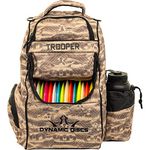 Dynamic Discs Trooper Disc Golf Backpack | Frisbee Disc Golf Bag with 18+ Disc Capacity | Introductory Disc Golf Backpack | Lightweight and Durable (Mirage)