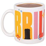 Doctor Who Ceramic Coffee Mug, 11 oz - 13th Dr. Brilliant Design - Officially Licensed - Gift for Teens, Adults, Men & Women - Ceramic