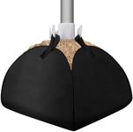 KBOROVER Beach Umbrella Base Weight, 600D Oxford Cloth Heavy Duty Beach Sun Umbrella Sand Bags for Patio Umbrella Stand Cantilever Base -Stabilize and Secure Umbrella (Black)