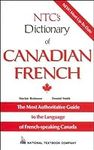 NTC's Dictionary of Canadian French
