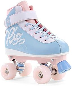Rio Roller Milkshake Roller Skates, Unisex Adult, Pink (Cotton Candy), 39.5