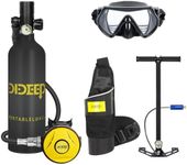 DIDEEP Scuba Tank 1L Capacity Mini 