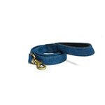 PetWale Dog Leash with Padded Handle | Suited for Walking, Running, Training & More | Blue Denim Fabric | Easy to Clean & Maintain | Durable & Sturdy | L: 5 feet, W: 1 inch