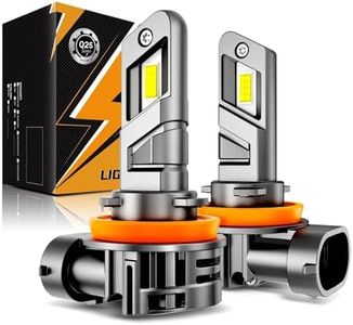 Auxbeam H11 H8 H9 Fog Lights, Wireless H11 Light for Off-Road Use or Fog Light, Plug and Play