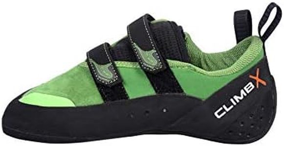 CLIMBX Rave NLV Green Women's Performance Rock Climbing Shoe Green Size: 12