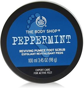 The Body Shop Peppermint Reviving Pumice Exfoliating Foot Scrub, 100ml