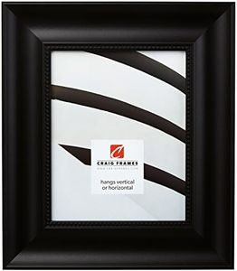 Craig Frames Lenox Ornato, Tradizionale Bianco Cornice, 81258100 Black, 12 x 16