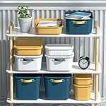 8 Piece Plastic Storage Basket, Mul