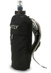 FITLY Running Handheld Water Bottle 12 oz Soft Flask - Hand Water Bottle For Runners, Hiking, Skiing & Outdoor Activity - Fits F2, F2, F3 & F4 Collapsible Flask - Hydration Bottle Holder with Pocket