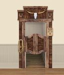 Amscan 242025 Western Deluxe Functional Saloon Door Decoration Party Supplies 84 3/4" x 45" Multicolor