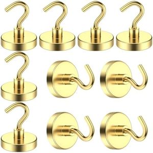 VNDUEEY Magnetic Hooks Strong Magnet Hooks for Kitchen, Home and Office