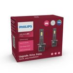 Philips Ultinon Access LED car headlight bulb (H1), ultra-compact direct-fit, 80%, 6.000K, set of 2