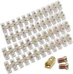 Tnisesm/10Pcs Terminal Strips, 12 P