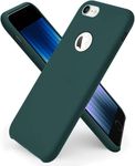 VONZEE Liquid Silicone Soft Back Cover for iPhone 6 Plus & 6s Plus Case, Shockproof Slim Camera & Full Body Protection Non Yellowing Cover with Microfiber Lining & Logo Cut (5.5 Inch) -Forest