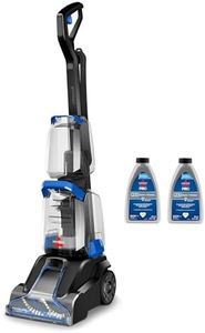 BISSELL PowerClean TurboBrush Pet Upright Carpet Cleaner, Compact and Lightweight, 4-Row DeepReach PowerBrush, Removable Nozzle, StainProtect Formula Compatible, Pet Hair and Stain Removal, 3939C