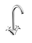 Hansgrohe MySport Kitchen Sink Mixer with Swivel Spout Chrome 13864000