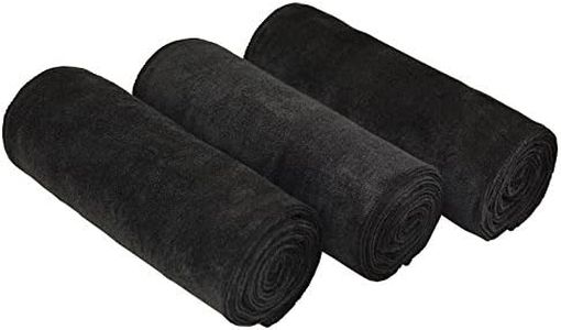 MAYOUTH en Microfibre Serviettes de Sports Séchage Rapide et Absorbant Serviette de Gym entraînement Serviettes de Sueur pour Gym Fitness, Yoga, Le Camping, 3-Pack 40 cm x80 cm