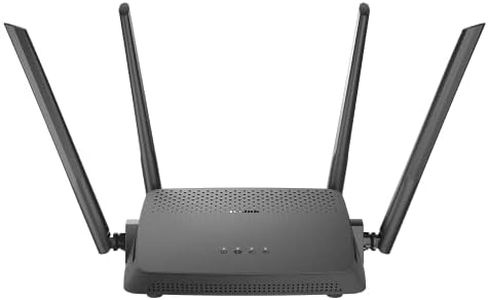 D-Link DIR-825 1200Mbps Dual Band Wi-Fi Router | Fast & Reliable Speeds | 2.4 GHz up to 300Mbps & 5 GHz up to 867Mbps | Gigabit Ethernet Ports | High-Gain Antennas | Easy Setup