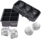 Ticent Ice Cube Trays (Set of 2), S