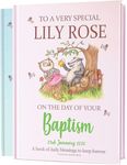 Baptism Gift Book of Blessings Personalised for Baby, Grandson, Granddaughter, Godson, Goddaughter