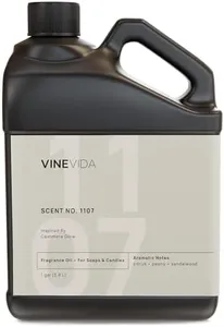 VINEVIDA [128oz] Cashmere Glow Fragrance Oil for Candle Making - Made in USA Candle Scents for Candle Making - Natural Candle Fragrance Oil - Scents for Soap Making