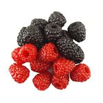 RAYNAG 20pcs Artificial Raspberry Fake Simulation Fruit Home Kitchen Party Lifelike Raspberries Photography Props Wedding Decoration Ornaments, Table Centerpieces Decoration