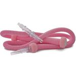 KITOSUN Hookah Hose 6.75ft Washable Hookah Hose Detachable Mouth Tips Soft Textile Covering Durable Shisha Hose (Pink)