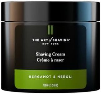 The Art of Shaving Bergamot & Neroli Shaving Cream for Men – Protects Against Irritation and Razor Burn – Hydrates and Nourishes Dry Skin – Clinically Tested for Sensitive Skin – 5 oz