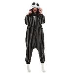 ZKomoL Unisex Adult Party Onesie Pajamas Cosplay Sleepwear Costume Suit for Carnival Festival Halloween Christmas, Jack, L