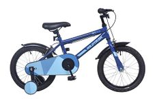 Wildtrak - 16 Inch Bike for Children 3-7 Years Old with Training Wheels - Blue