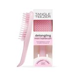 Tangle Teezer Mini Ultimate Detangler - For Wet & Dry Hair - Detangling Brush for All Hair Types - Perfect Brush For Kids & Travel - Millenial Pink