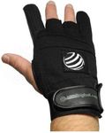 bowlingball.com Monster Grip Bowling Glove, Black, Medium