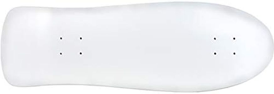 Moose Skateboards Old School 10 x 30in White Blank Deck