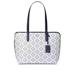 KATE SPADE NEW YORK Signature Spade Flower Tote, Navy Multi