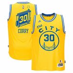 adidas Stephen Curry Golden State Warriors Gold Hardwood Classic Jersey XXX-Large